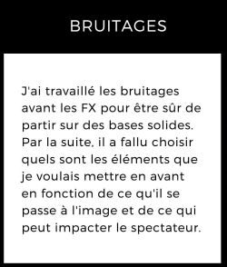 Travailler les bruitages et décider de leur placement dans l'espace audio